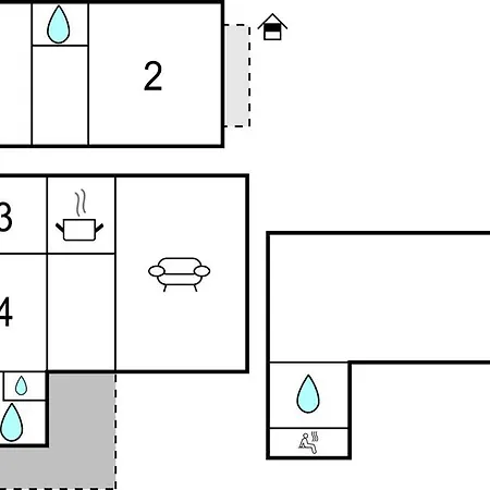 度假居 4 Bedroom Cozy In *